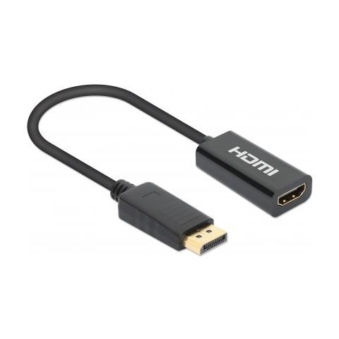 153713 adattatore per inversione del genere dei cavi DisplayPort HDMI Nero - Foto 2