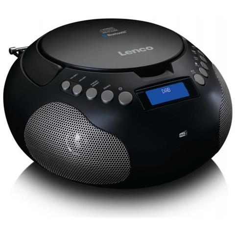 Scd-341bk Lettore Cd Lettore Cd Portatile Nero - Foto 2