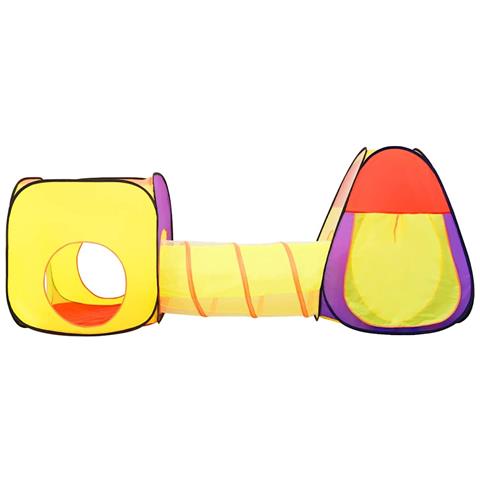 Tenda Da Gioco Per Bambini 250 Palline Multicolore 255x80x100cm - Foto 2