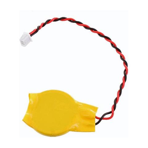 Batteria Bios Cr2032 Cmos Notebook Computer Laptop 3v 2pin Gialla - Foto 2