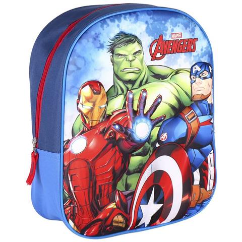 Zaino Scuola Azzurro (25 X 31 X 10 Cm) - Foto 1