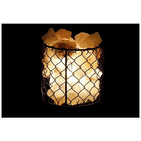 Decorazione Luminosa Dkd Home Decor Esci Nero Arancio 15 W 17 X 17 X 17 Cm - Foto 2