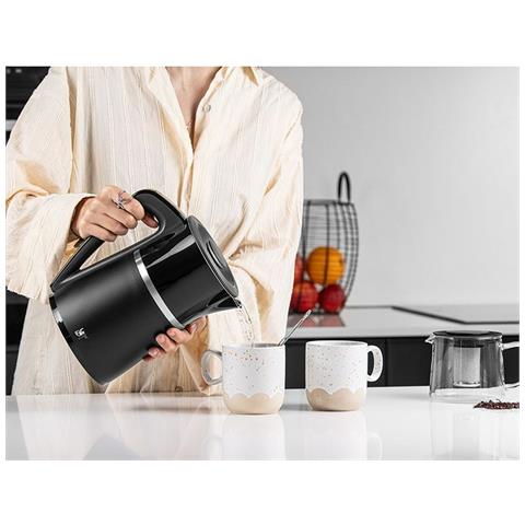 Bollitore Lafcza47290 Nero Acciaio Inossidabile 2200 W 1,7 L - Foto 2