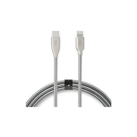 Cavo Helmet MFI USB-Ca Lightning 1m Silver - Foto 1