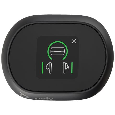 Custodia di ricarica touchscreen nera Voyager Free 60+ UC per adattatore USB-C BT700 - Foto 2