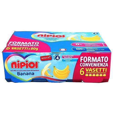 Omogeneizzato Banana 6vasettix80g - Foto 1