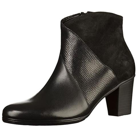Stivali Con Zip In Pelle Nera Da Donna 36 - Foto 3