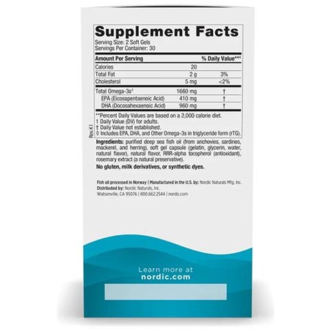 Dha Xtra 1660 Mg Di Omega-3 60 Capsule Morbide Gusto Fragola - Foto 2