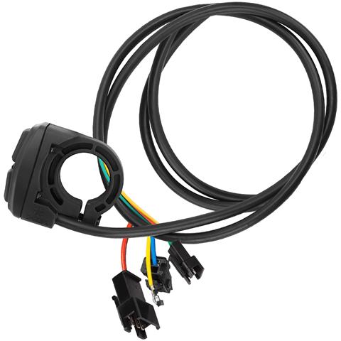 Interruttore Clacson Dualtron Mini A Corpo Lungo Originale, Nero - Foto 1