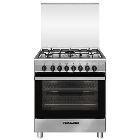 Cucina Elettrica SA765MI6 5 Fuochi a Gas Forno Elettrico Multifunzione Ventilato Classe A Dimensioni 70 x 60 cm Colore Acciaio Inox Serie Specialista - Foto 1