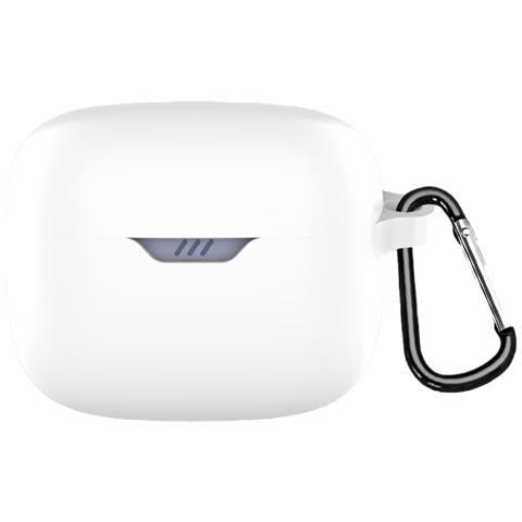 Custodia Protettiva Per Jbl Tune Buds Con Moschettone White - Foto 1