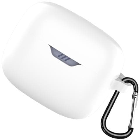 Custodia Protettiva Per Jbl Tune Buds Con Moschettone White - Foto 4