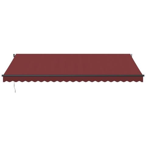 Tenda Da Sole Retrattile Manuale Bordò 500x350 Cm - Foto 3