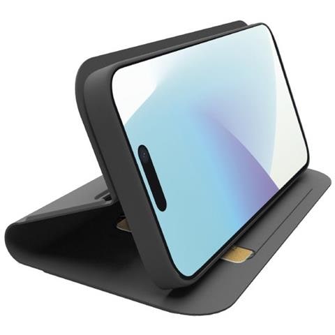 TEWALIP1667K custodia per cellulare 17 cm (6.7") Custodia a borsellino Nero - Foto 1