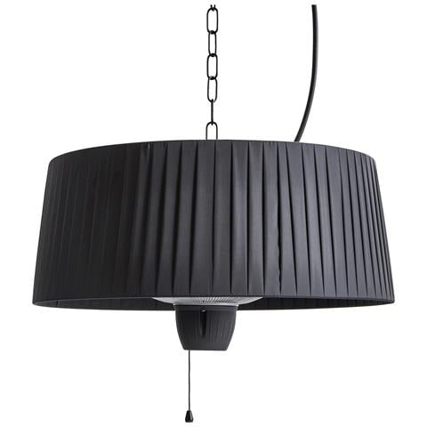 Riscaldatore A Infrarossi Da Patio Sospeso Ascea 1500 W Nero - Foto 2