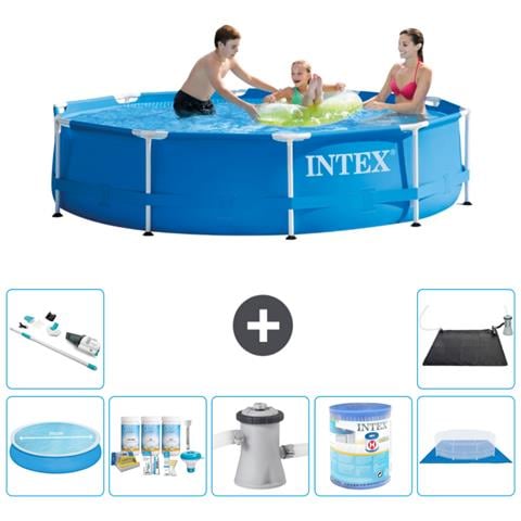 Piscina Fuori Terra - In Giro - 305x76 Cm - Blu - Include Accessori Coordinati A1525 - Foto 1