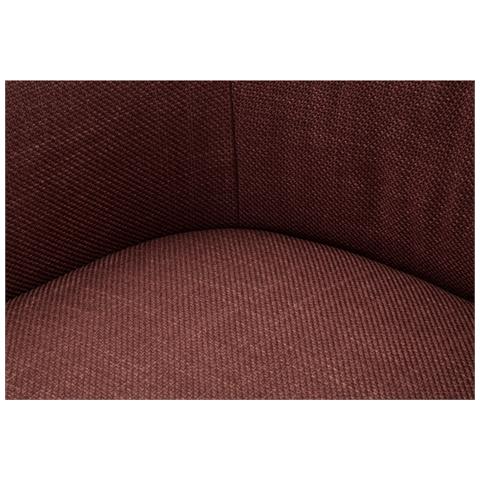 Poltrona Mf713 - Bordeaux - Metallo - 80x83,5x66 Cm - Foto 8