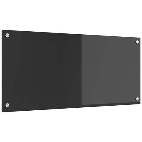 Schienale per Cucina  Grigio Scuro 90x40x0,6 cm in Vetro Temperato - Foto 1