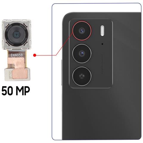 Camera Posteriore Principale Per Realme C75 4g 50mp Connettore Cam50-c75 - Foto 8