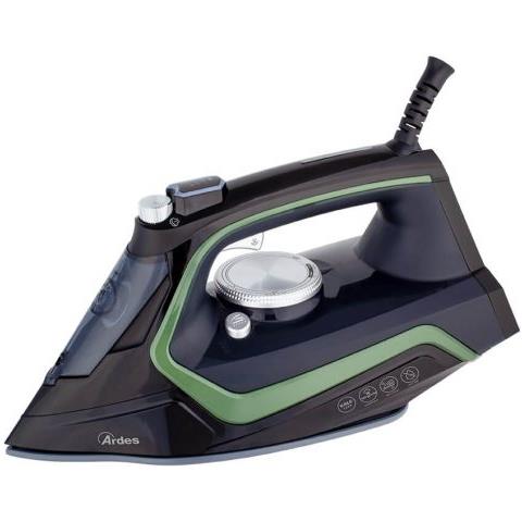 Ferro da Stiro a Vapore ARSTIR02B Potenza 2200 W Colpo Vapore 120 g /min Colore Nero /Verde - Foto 1