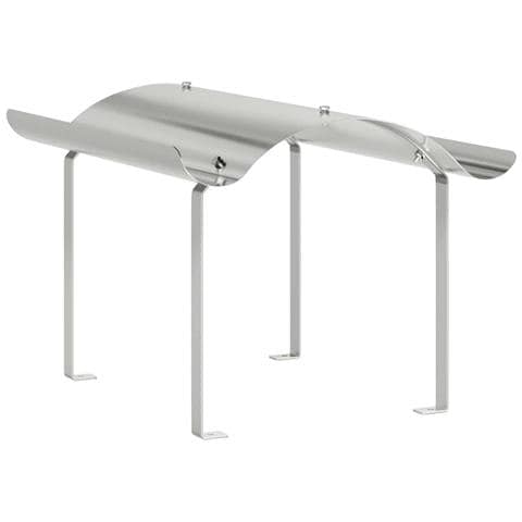 Cappello per Camino Argento 59.5 x 50 x 36.5 cm - Foto 1