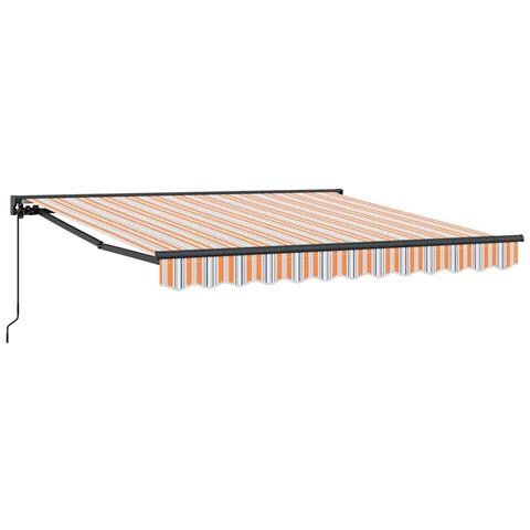 Tenda Retrattile Striscia Multicolore 300x250 cm Tessuto - Foto 1
