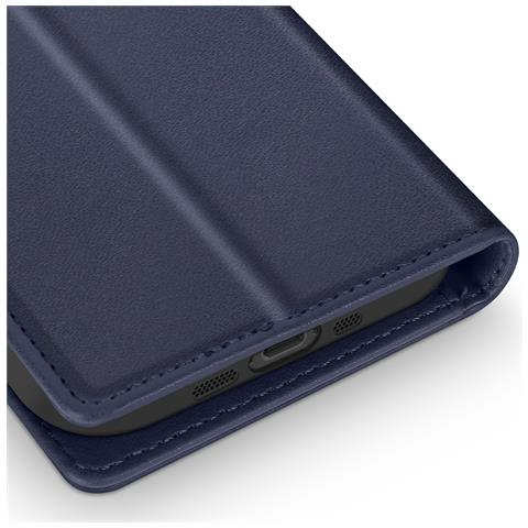 Custodia A Portafoglio 2 In 1 Per Iphone 17 Con Cover Staccabile, Blu Notte - Foto 5