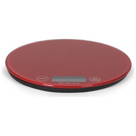 Bilancia Da Cucina Elettronica Da 5 Kg, Rosso Peperoncino - Dom494r - Foto 2