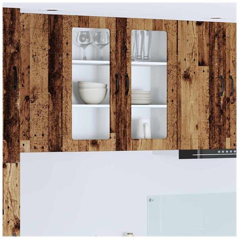 Pensile cucina Legno vecchio 80 x 31 x 80 cm Legno multistrato - Foto 2