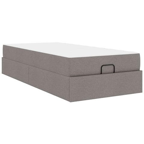 Struttura del letto con materasso Talpa 80 x 200 cm Tessuto - Foto 1