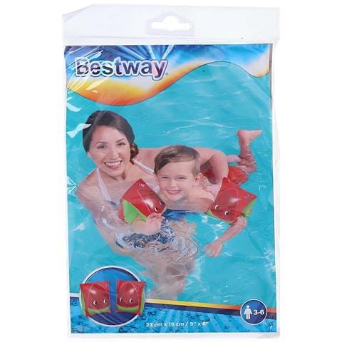 Braccioli Da Nuoto Per Bambini Con Motivo Fragola, Leggeri E Pratici, Rosso - Foto 5