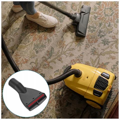 Spazzola Universale Per Aspirapolvere 35mm - Compatibile Con Kärcher, Bosch, Siemens | Velour, Larghezza 10cm, Nero | Pulizia Di Tappezzeria E Tessuti - Foto 2