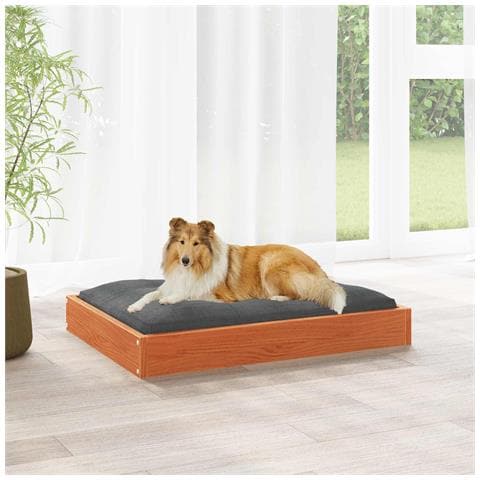 Letto per Cani Marrone cerato 101,5 x 74 x 9 cm - Foto 2