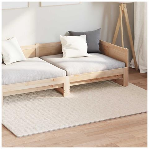 Tappeti per area HUARTE Beige 170 x 120 cm Poliestere - Foto 2