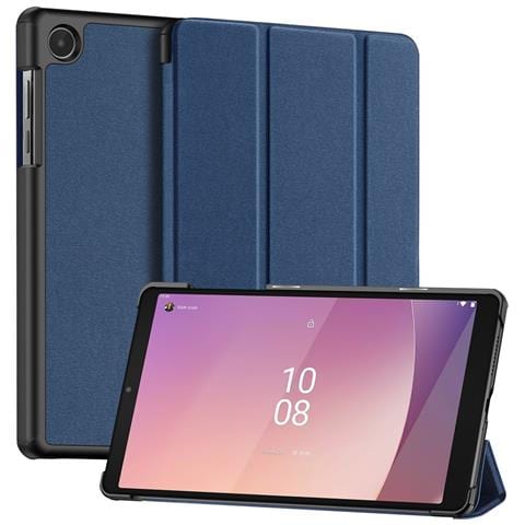 Cover per Tab M8 (4th Gen) 2024 - Pelle /PU, Blu - Foto 1