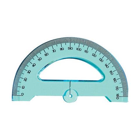 pz. 1 Goniometro Tecnoschool azzurro trasp 10cm 180? 404SS - Foto 1