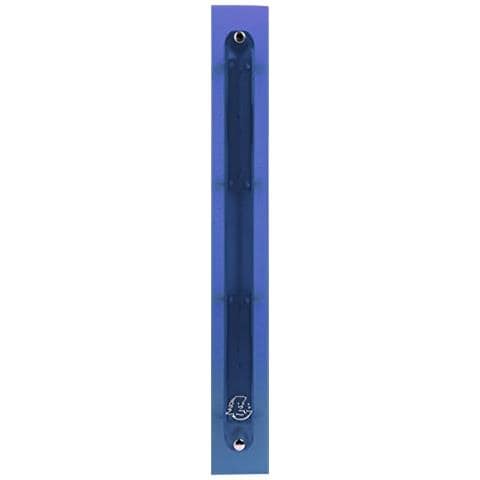 Raccoglitore Personalizzabile ad 4 Anelli 30 mm Polipropilene Colore Azzurro - Foto 2
