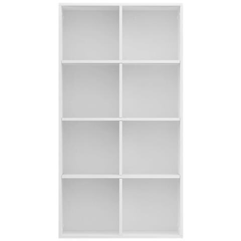 Libreria /Credenza Bianca 66x30x130 cm in Legno Multistrato - Foto 2