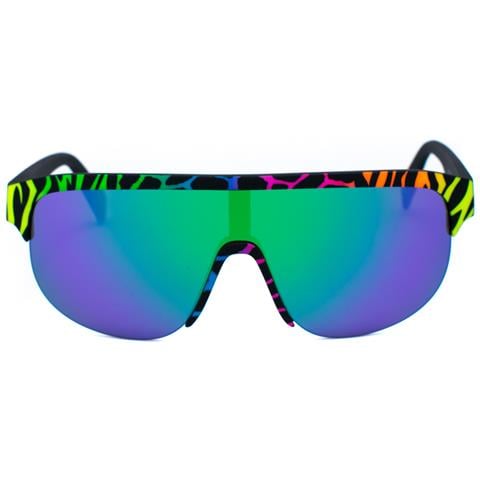 Occhiali 0911-zef-149. Occhiali Da Sole, Colore Nero Blu Verde Giallo Arancione. Unisex. - In ordine - Foto 6