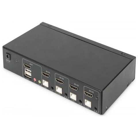 Kvm Switch 4port Single Display Desktop Hdmi Kvm Switch - Foto 3