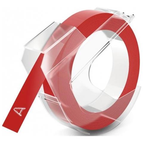 520102 etichetta autoadesiva Rettangolo Rimovibile Rosso - Foto 1