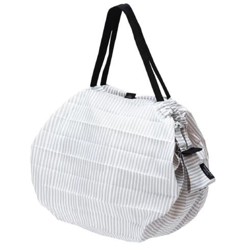 Compact Bianco Rigato - Borsa Sen Taglia M In Polietilene, Capienza 15 Lt / 5 Kg, Dimensioni 32x32 Cm - Foto 1