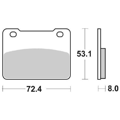 Pastiglie Freno 215hf - Foto 1