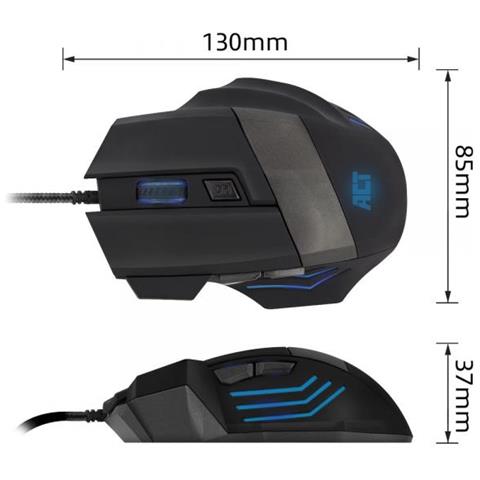 Ac5000 Mouse Mano Destra Usb Tipo A Ottico 3200 Dpi - Foto 3