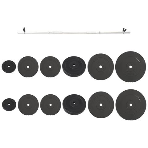 Bilanciere Con Dischi 90 Kg - Foto 2