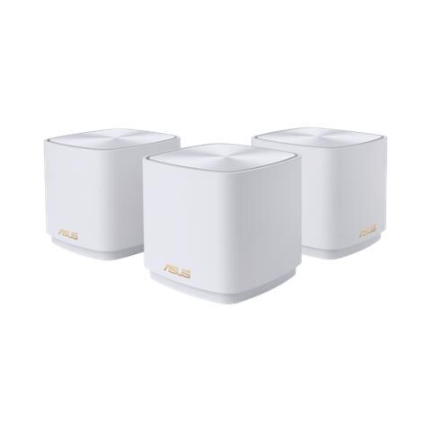 Kit di 3 Pezzi ZenWiFi XD5 (W-3-PK) Sistema Wi-Fi Mesh Dual-band (2.4 GHz / 5 GHz) Wi-Fi 6 (802.11ax) Bianco - Foto 2