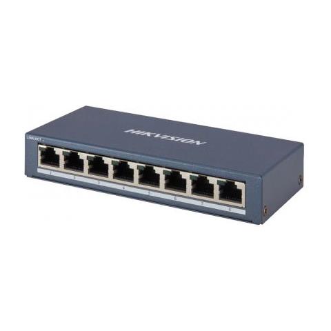 DS-3E0508-E (B) switch di rete Non gestito L2 Gigabit Ethernet (10/100/1000) Grigio - Foto 1