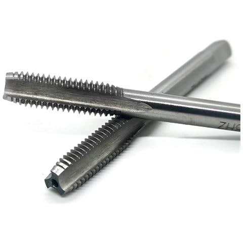 Set Di Attrezzi Per Maschiatura A Mano Da 2 Pezzi Per Filettatura Interna M16 Con Scatola Di Plastica A Fessura Diritta Silver - Foto 1