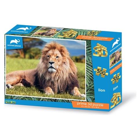 Puzzle Grandi Giochi Pu200000 Animal Planet Prime 3d Leone - Foto 1