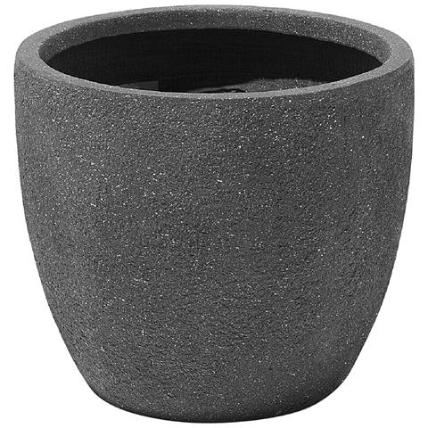 Vaso Per Piante Grigio Scuro 36 X 36 X 32 Cm Kannia - Foto 6